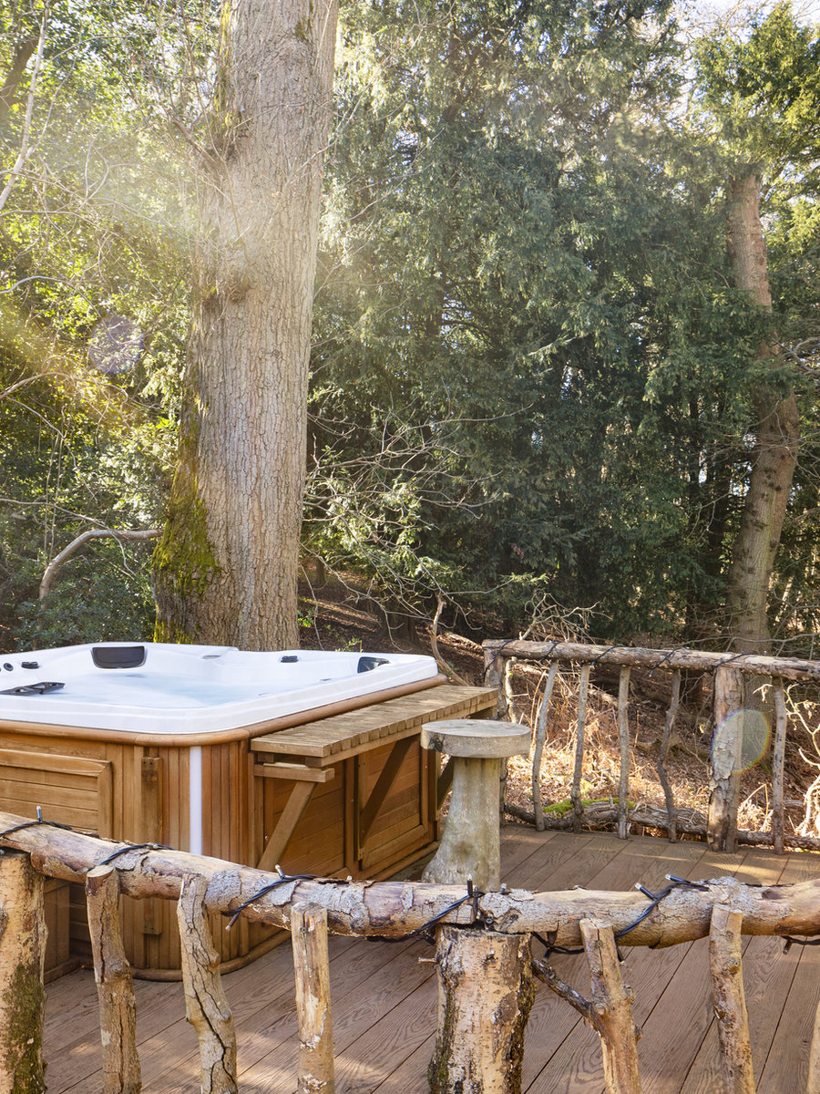 The woodland jacuzzi